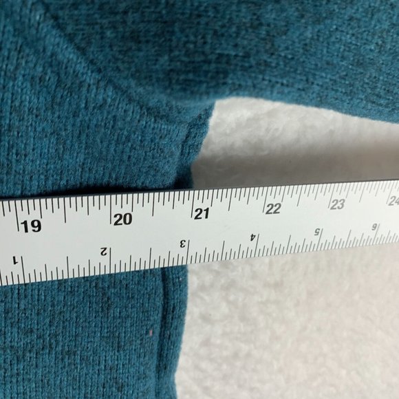 Telluride Fleece Jacket Full Zip Mens Large Teal Performance  8596 - Picture 4 of 8